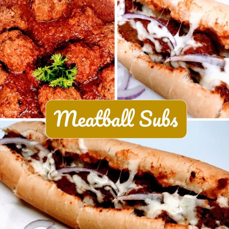 There are sandwiches… and then there are Sunday dinner style meatball subs!