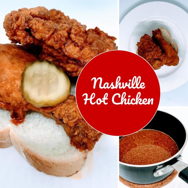 Crispy fried chicken with a kick of cayenne… if you love spice, you will love Nashville Hot Chicken