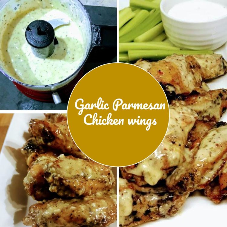 A delicious staple of our wing nights – garlic Parmesan is one of our favourite sauces!