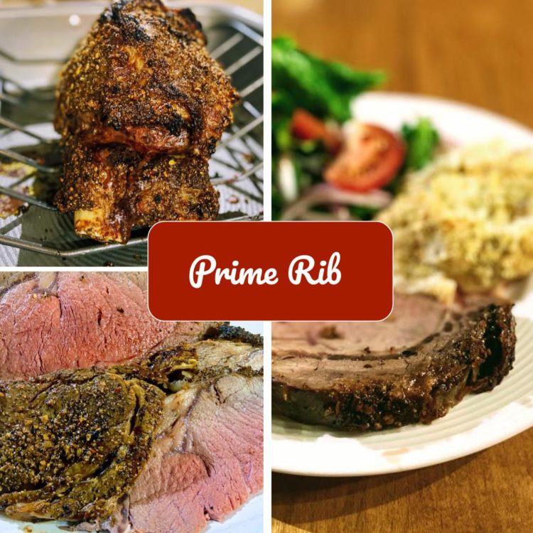 The king of roasts… tender and delicious prime rib